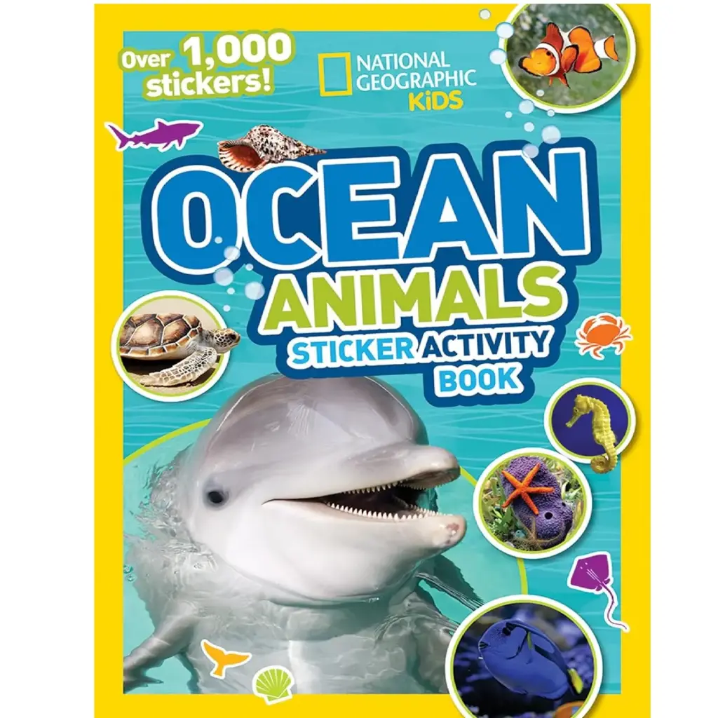 Ocean Animals Sticker Activity Book