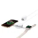 Anker MagGo Wireless Charging Station 3-in-1 Foldable Pad Qi2 15W - White