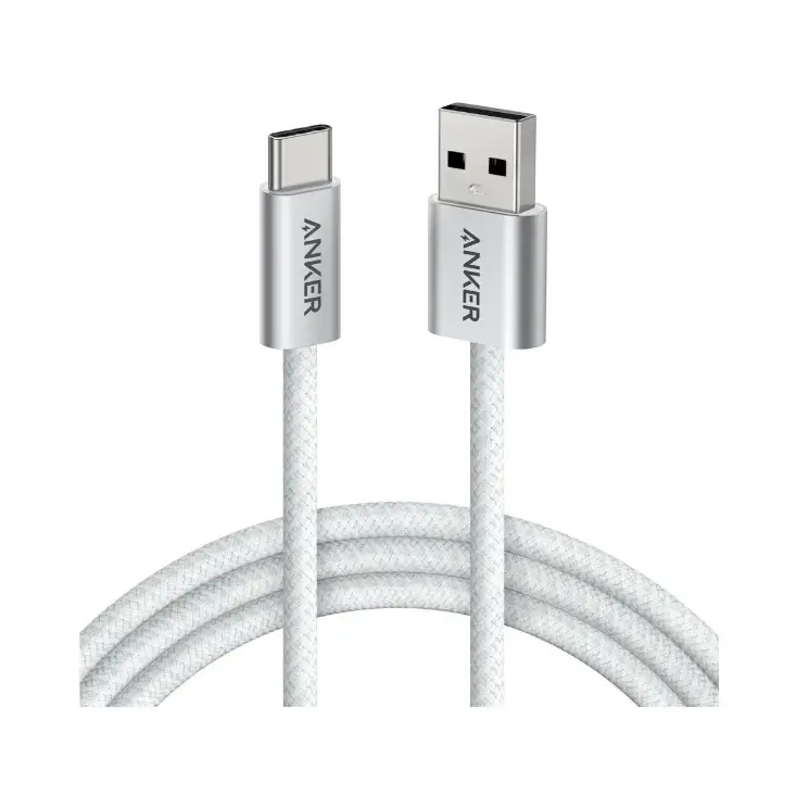 Anker Zolo USB-A to USB-C Cable (3.3ft, Braided) - White