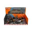 طقم 4 سيارات بوراجو فورمولا 1 بمقياس 1:43 - فريق ماكلارين (Bburago 1:43 McLaren Team 4-Pack)