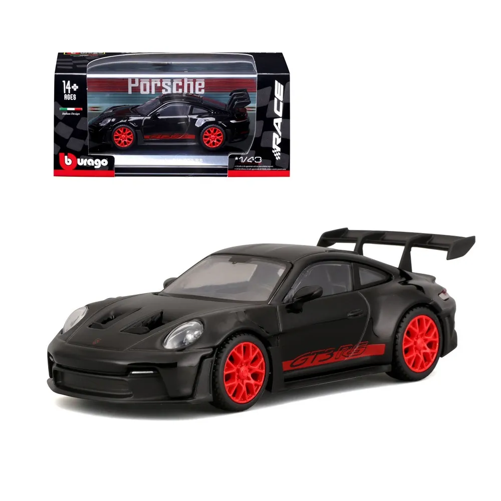 سيارة بوراجو للسباقات بمقياس 1:43 - بورشه 911 جي تي 3 آر إس (Bburago 1:43 RACE - Porsche 911 GT3 RS)