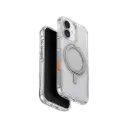 UNIQ HYBRID IPHONE 17 SWIVIX WITH 360 ROTATING KICKSTAND - LUCENT CLEAR 