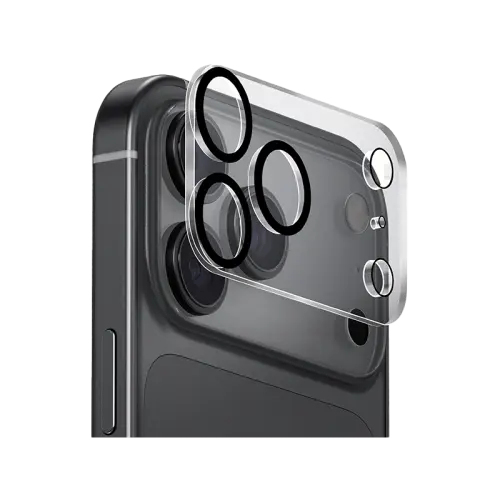 UNIQ OPTIX CLEARSHIELD FRAMEGUARD IPHONE 17 PRO CAMERA LENS PROTECTOR - CRYSTAL (CLEAR)