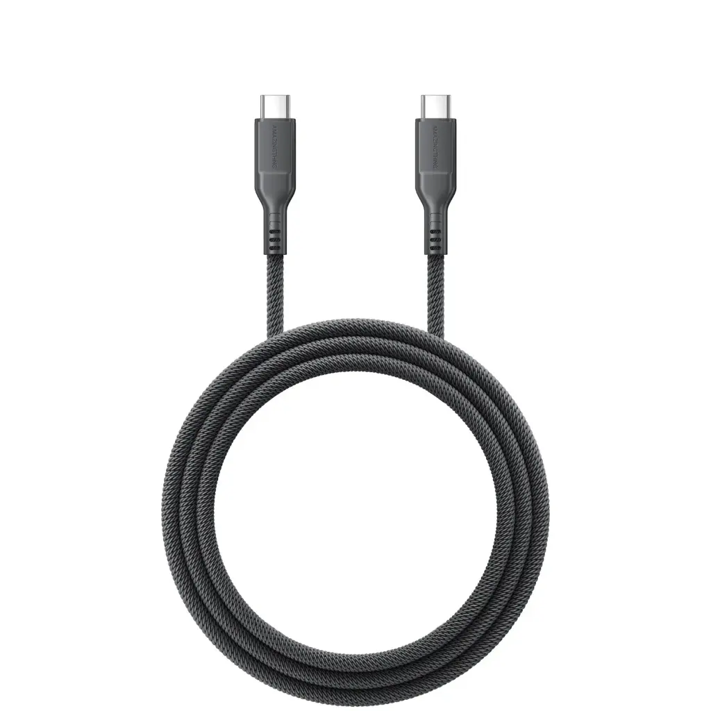 كابل أميزينج ثينج ثاندر برو آي 7 إكس من USB-C إلى USB-C 100 واط بطول 2 متر - أسود