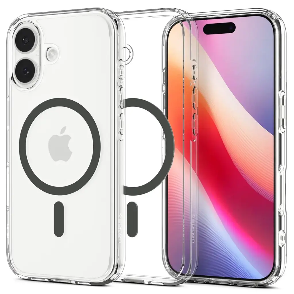 Spigen iPhone 17 Ultra Hybrid MagFit Case - Clear Graphite