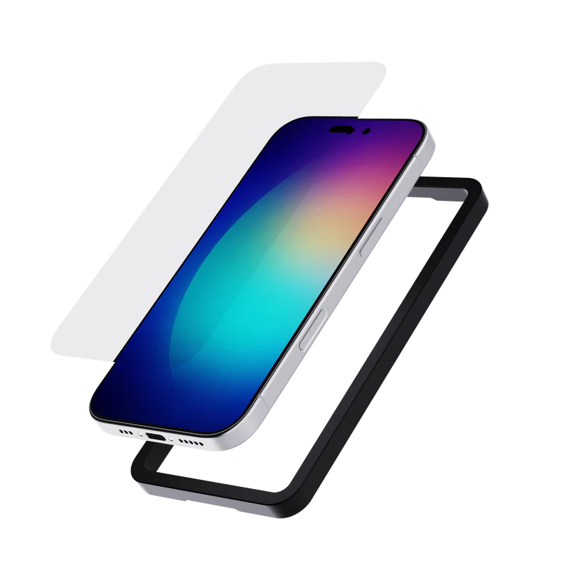 Tech21 Impact Glass Screen Protector for iPhone 16 Pro - Clear