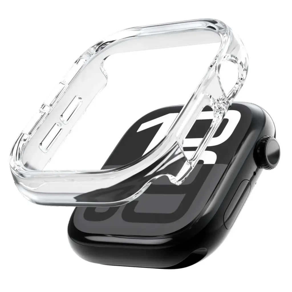 Vonmählen Bumper Case for Apple Watch SE 3 44mm - Transparent