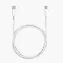كابل شحن سريع فونماهلن من USB-C إلى USB-C بقدرة 60 واط وبطول 1 متر - أبيض