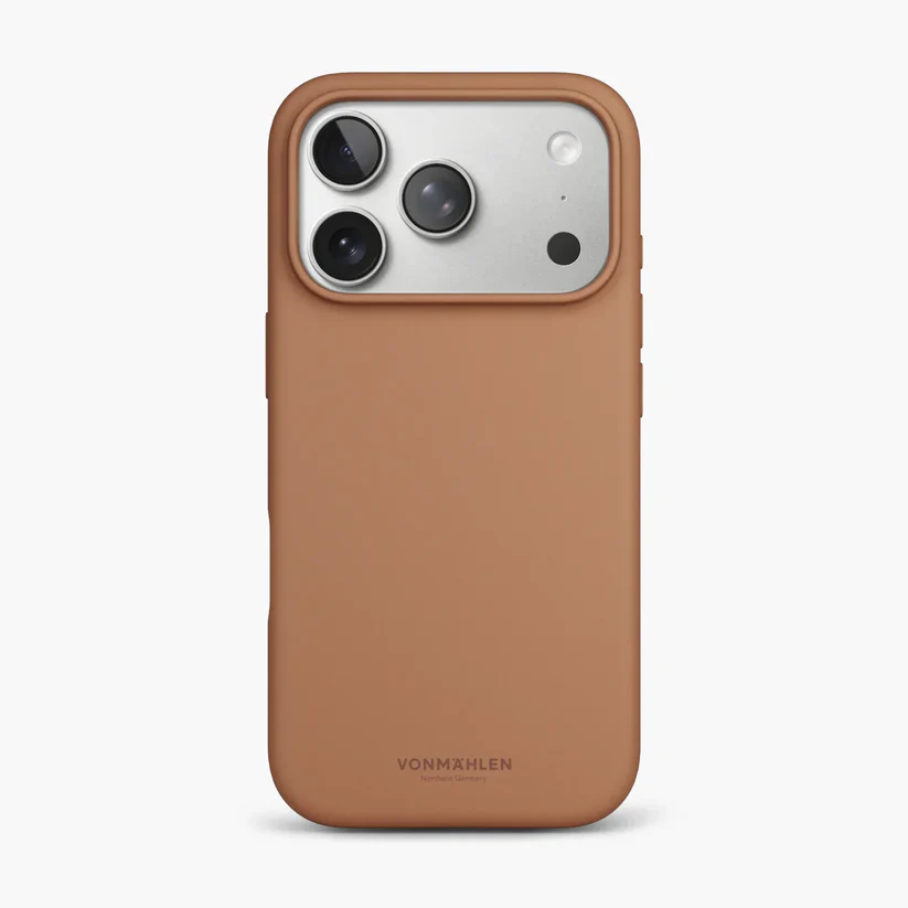 Vonmählen Soft Silicone Case for iPhone 17 Pro - Dark Cream