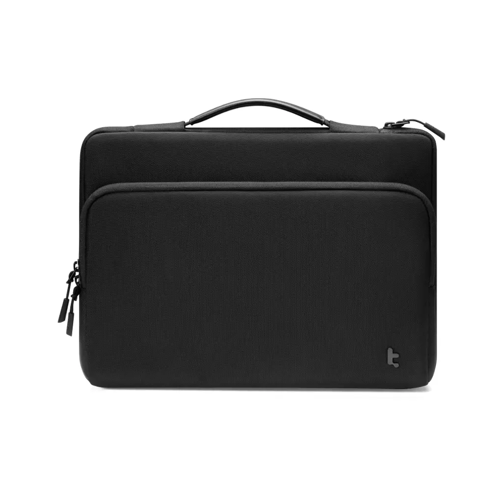 Tomtoc Defender-A14 Premium Laptop Briefcase 16 Inch Black