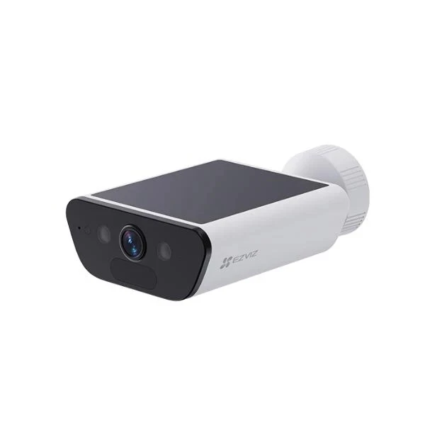 EZVIZ CB5 4K (8MP) Smart Home Solar Battery Wi-Fi Camera with Built-in 1.4W Solar Panel, 10,400mAh
