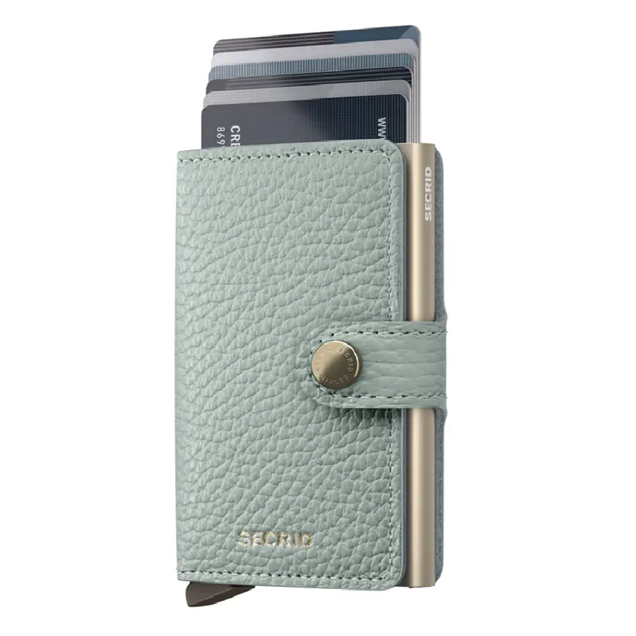 Secrid Miniwallet Pebble Sea Green