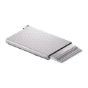 Secrid Premium Cardprotector+ Fluted for MagSafe Silver