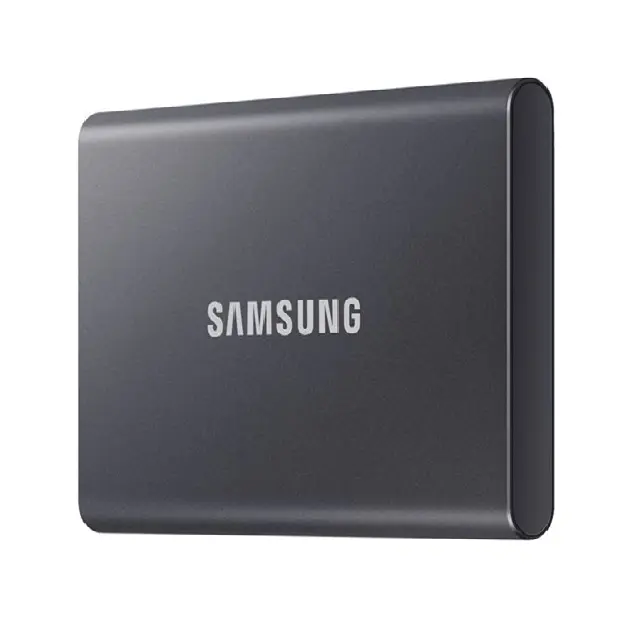هارديسك سامسونج المحمول SSD T7 سعة 1 تيرا بايت - رمادي تايتان
