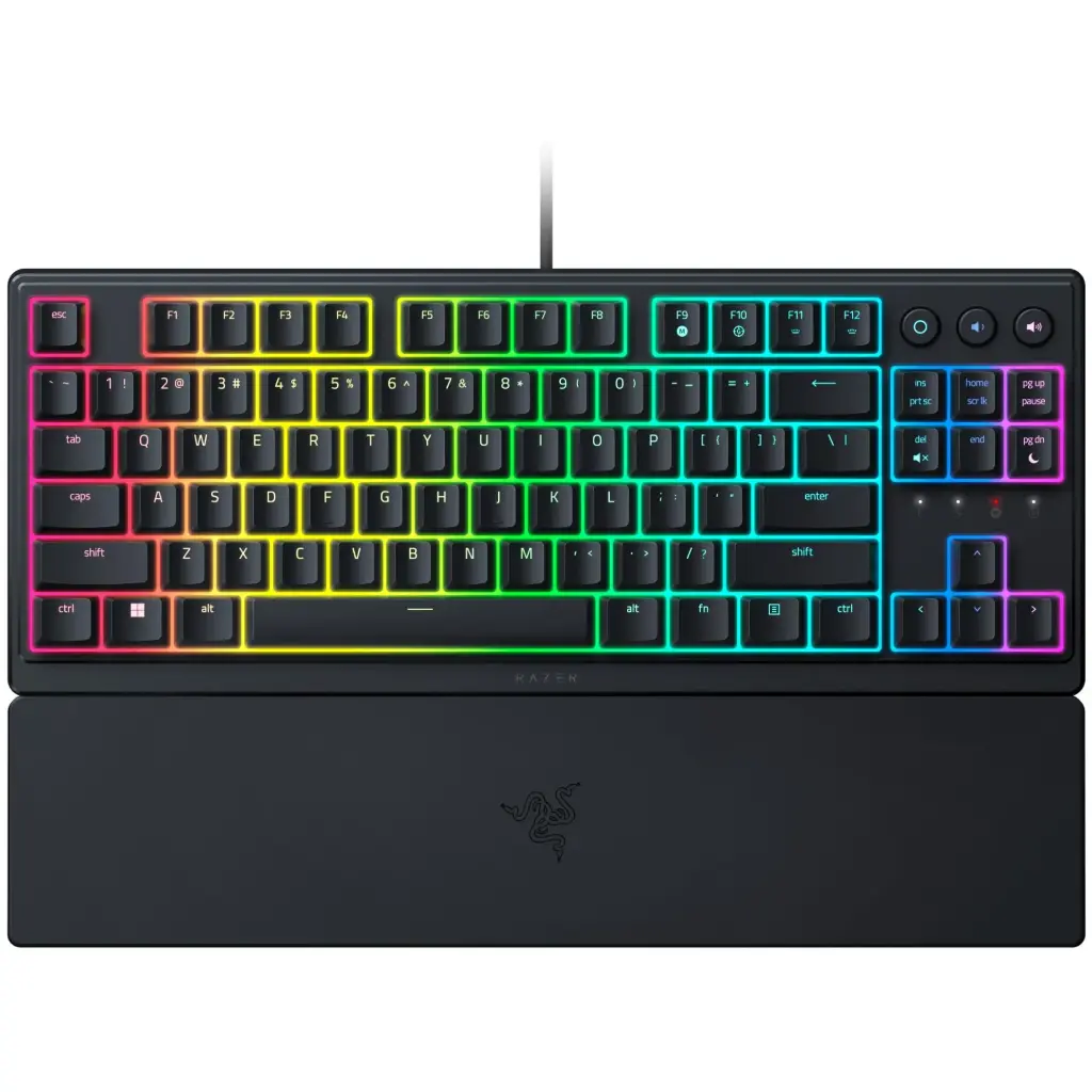 Razer Ornata V3 Tenkeyless Low-Profile Mecha-Membrane Gaming Keyboard - US Layout