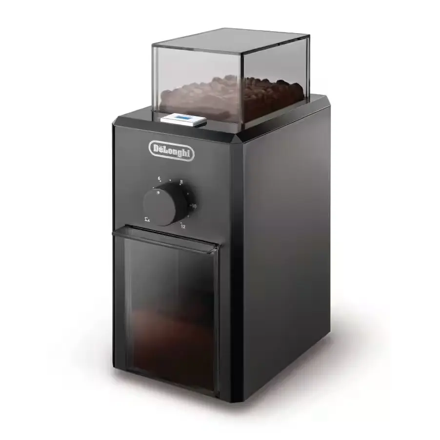 De'Longhi KG79 Burr Coffee Grinder - Black