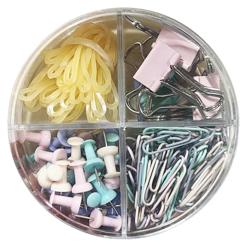 Deli Paper Clip/Staple Holder 8500