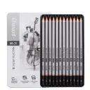 Damast Engineering Pencil Metal Box 12 Pcs C391