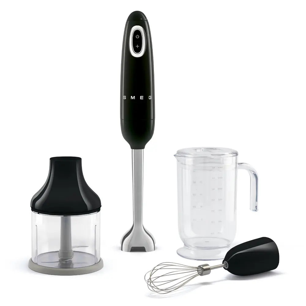 Smeg 50's Style Hand Blender with Accessories – Black
