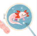 Kikkerland Axolotl Punch Needle