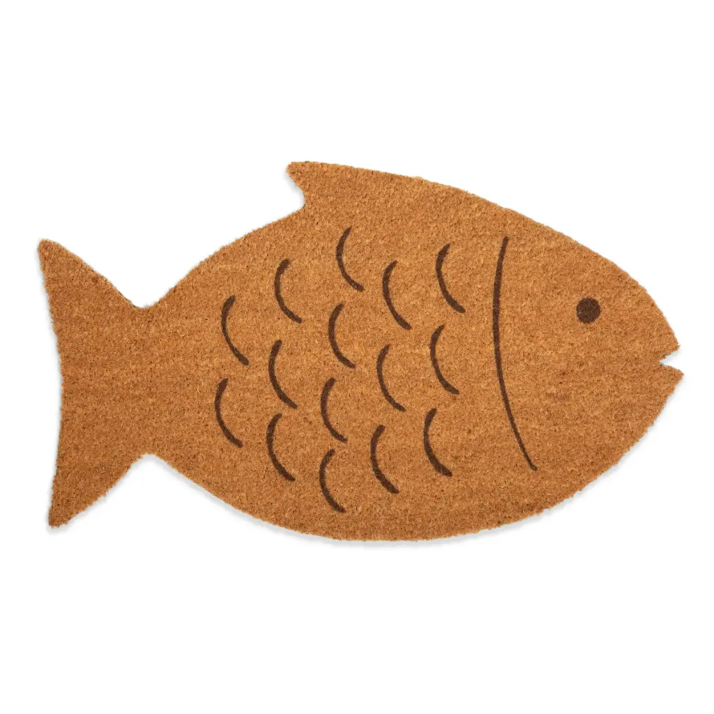 Kikkerland Fish Coir Doormat