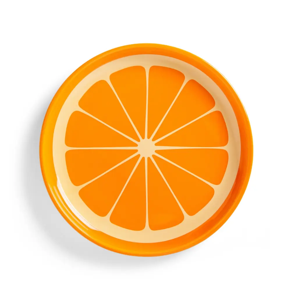 Kikkerland Orange Trinket Tray