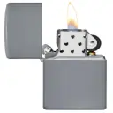 Zippo Flat Grey Windproof Lighter