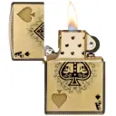 Zippo Ace of Spades Design Windproof Lighter