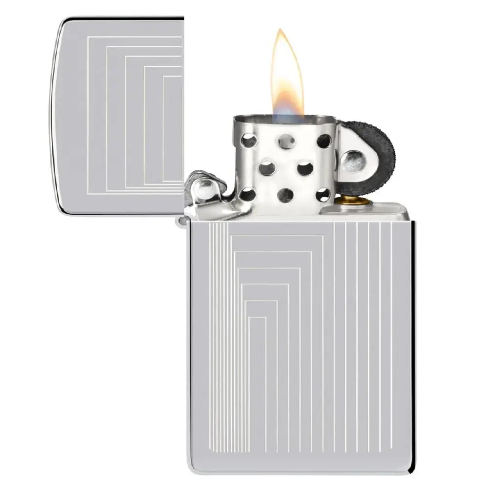 Zippo Abstract Lines Armor Windproof Lighter