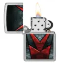 Zippo Pattern Design Street Chrome Windproof Lighter