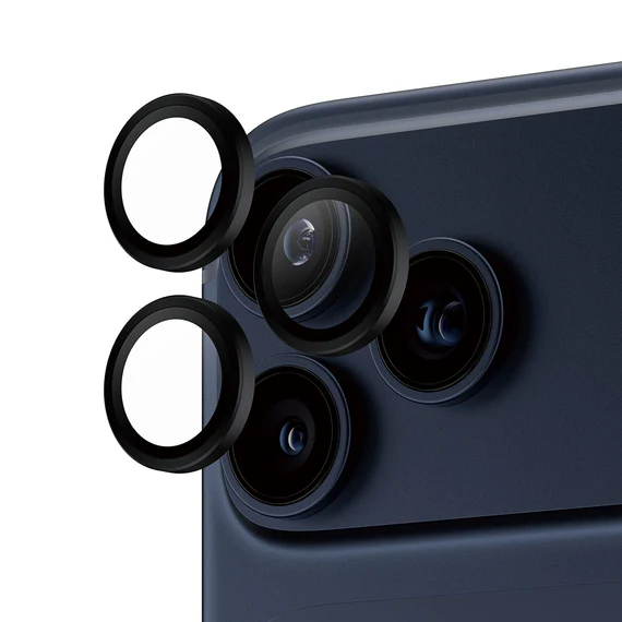 PanzerGlass Hoops Camera Lens Protector for iPhone 17 Pro / 17 Pro Max / 16 Pro / 16 Pro Max - Black