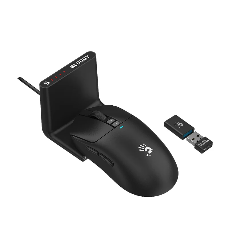 بلودي R72 Pro Duo ماوس ألعاب - أسود
