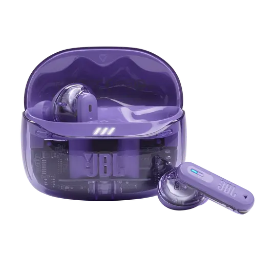 JBL Tune Beam 2 True Wireless Noise-Cancelling Earbuds - Ghost Purple