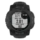 جارمن Instinct 3 Solar Tactical Edition ساعة ذكية GPS مقاس 50 ملم - أسود مع سوار أسود