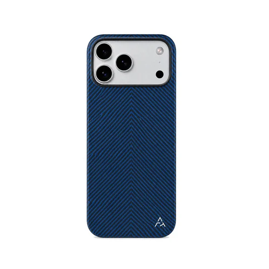 AIRITY Oriental Ink Veil Aramid Fiber MagSafe Case for iPhone 17 Pro Max - Space Blue
