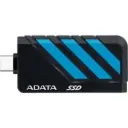 ADATA SC735 1TB USB-C 3.2 Gen 2 Compact Portable External SSD - Black/Blue