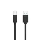 يونيتيك Y-C4001GBK كابل طابعة يو إس بي 2.0 إيه إلى بي - 2 متر أسود