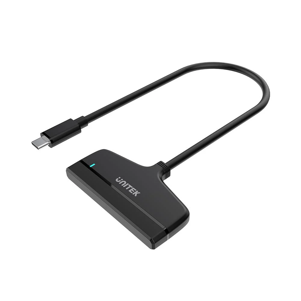 UNITEK Y-1096A USB-C to 2.5-inch SATA III Adapter with UASP - Black
