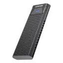 UNITEK SolidForce S1203ABK USB-C 10Gbps Tool-Free M.2 NVMe SSD Enclosure - Black