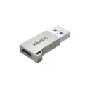 UNITEK A1034NI USB-A 3.1 Male to USB-C Female Adapter - Silver