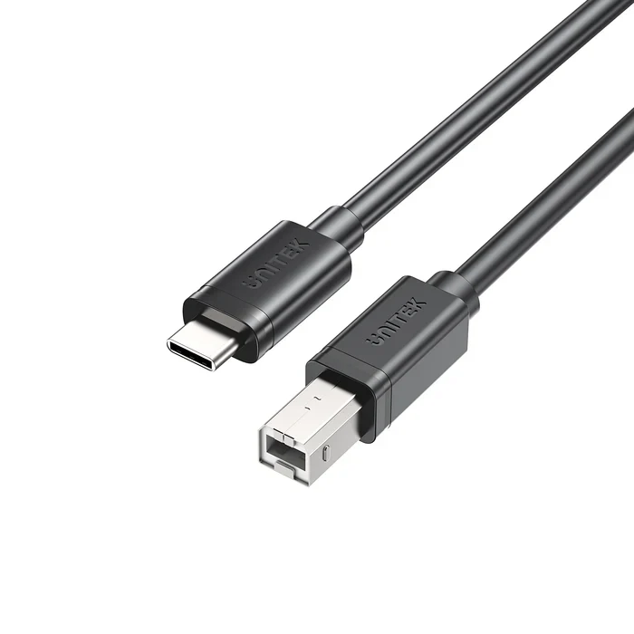 يونيتيك C14140ABK03 كابل طابعة يو إس بي-سي إلى يو إس بي-بي 2.0 - 2 متر أسود
