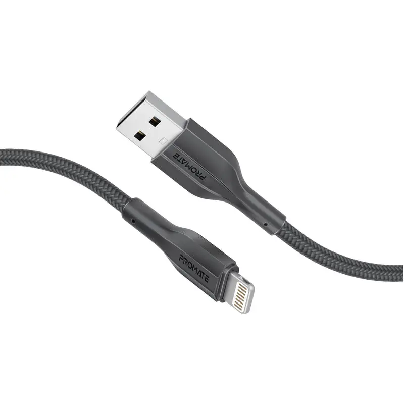 بروميت XCord-Ai200 كابل يو إس بي-إيه إلى لايتنينج 2 متر - أسود