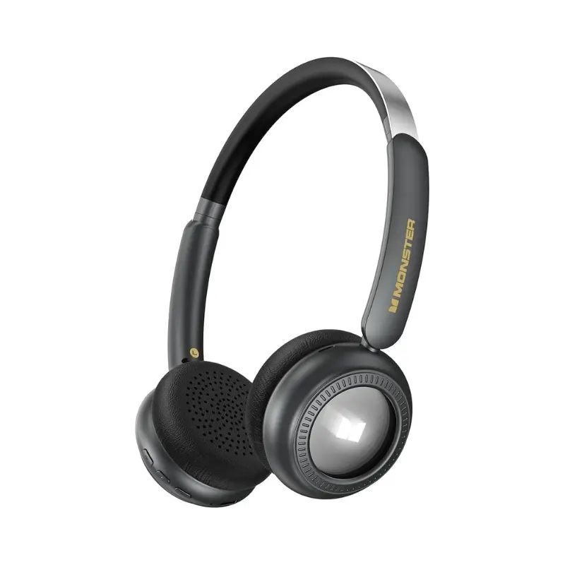 Monster N-Tune MINI 01 Wireless On-Ear Headphones - Black
