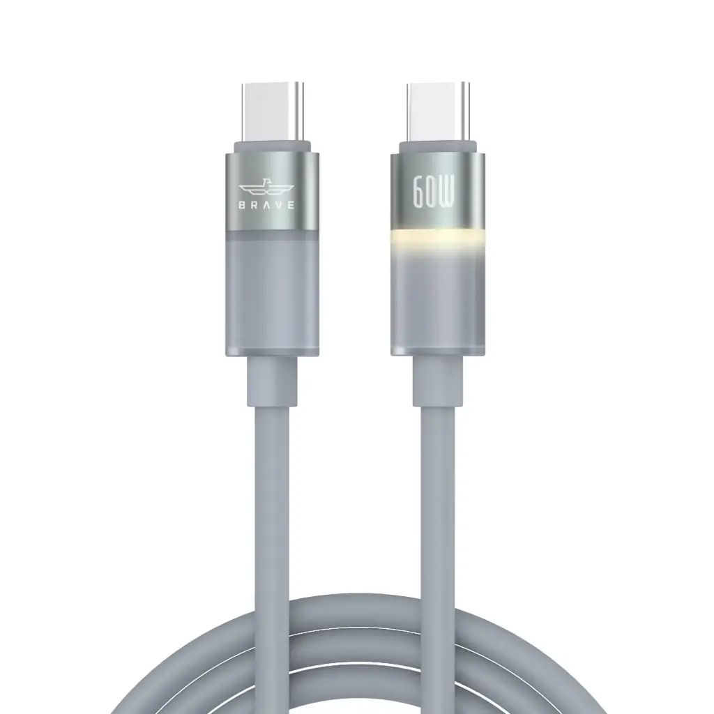 Brave Flexcharge Pro 60W USB-C Fast Charging And Data Cable BDC-51