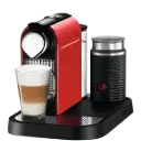 Nespresso CitiZ & Milk C123 Original Coffee Machine - Red