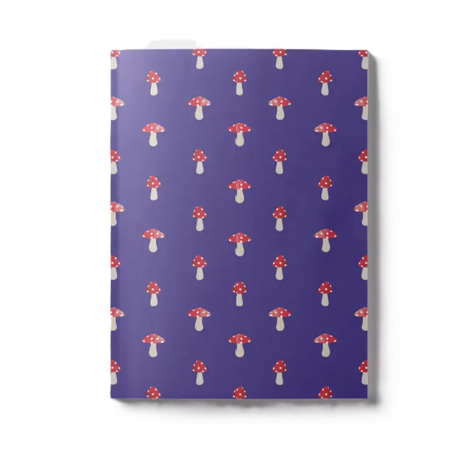Orenda Tribe Notebook - Small mushroom 