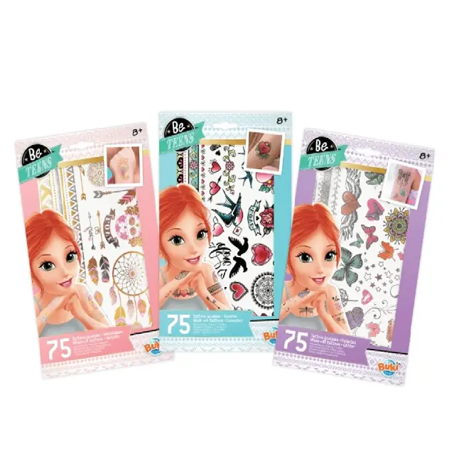 BUKI France 75 Wash-off Tattoos