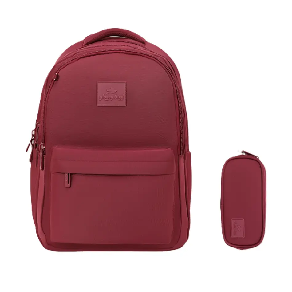 Glossy Bird Waterproof Backpack GB5638-5 Maroon