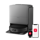 Roborock Saros 20 Robot Vacuum & Mop, 36,000Pa - Black