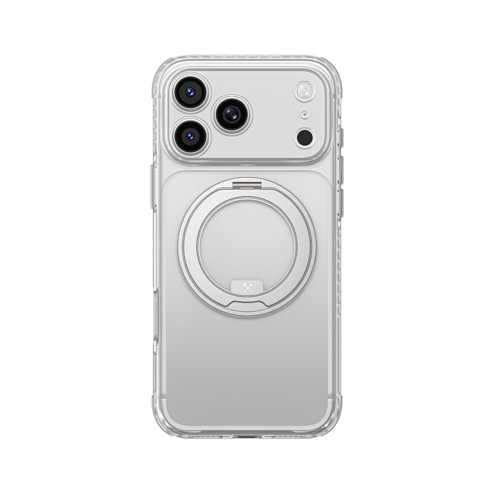 أمايزينج ثينج حافظة Titan Pro Spin Lens مقاومة للسقوط و MagSafe مع حامل بزاوية 360 درجة لجهاز iPhone 18 Pro Max - شفاف - حماية من السقوط حتى 3.7 متر